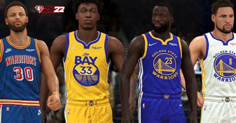 Nba 2k22 Golden State Warriors Jersey Pack By Pinoy21 Shuajota Nba