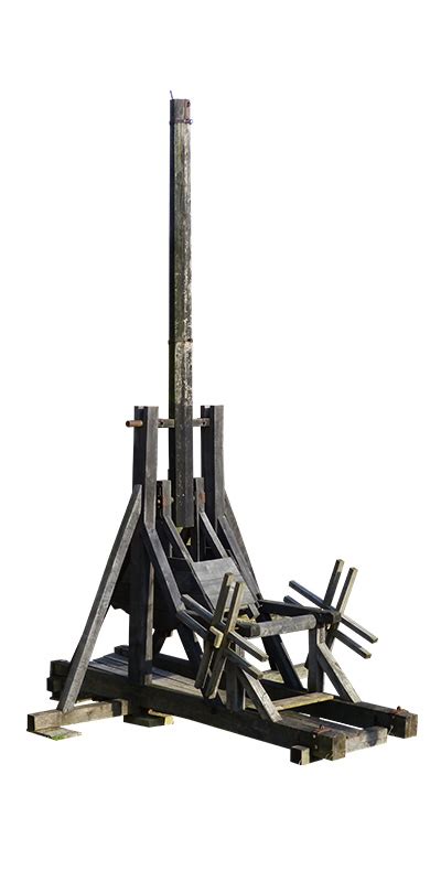 Medieval Weapons: Trebuchet. Types of Trebuchets, Facts and History