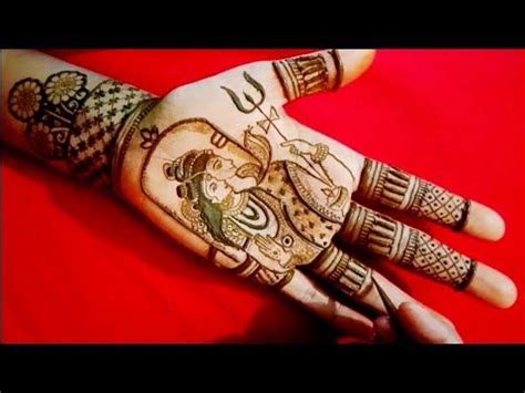 Teej Special Mehndi Designs Shiv Parvati Teej Mehndi Design