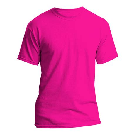 Pink Round Neck Tshirt Branding Printing Solutions Company In