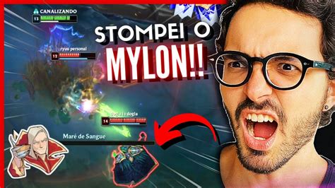 CAI CONTRA O MYLON NA SOLOQ DO HIGH ELO VLADIMIR VS QIYANA Mid YouTube