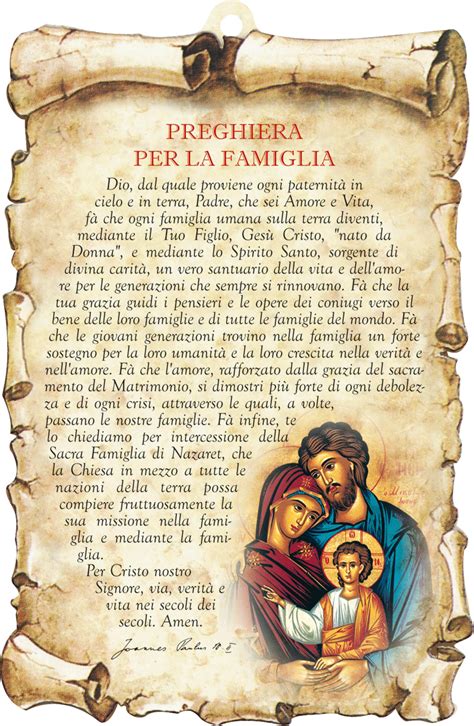 OraÇÕes CatÓlicas Preghiera Per La Famiglia