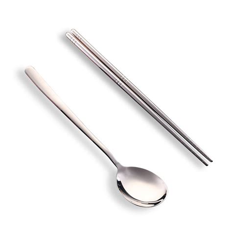 Korean Style Stainless Steel Spoon And Chopsticks Ancient Cookware