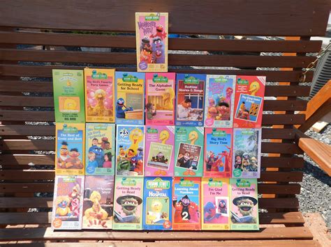 Sesame Street Vhs Lot