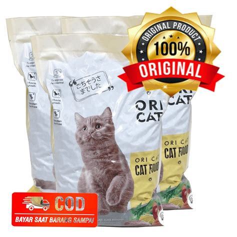 Jual Makanan Kucing Ori Cat 1 KG Cat Food Adult COD Shopee Indonesia