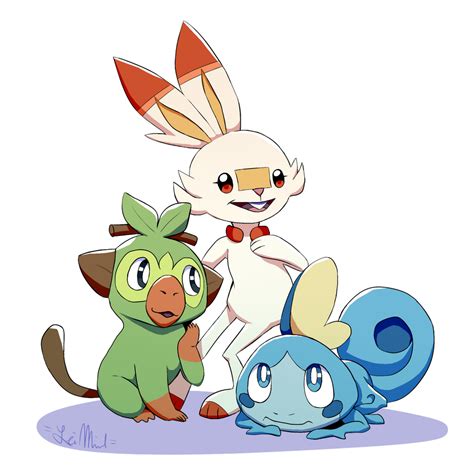 Gen 8 Starters By Lemonyrabbit On Deviantart