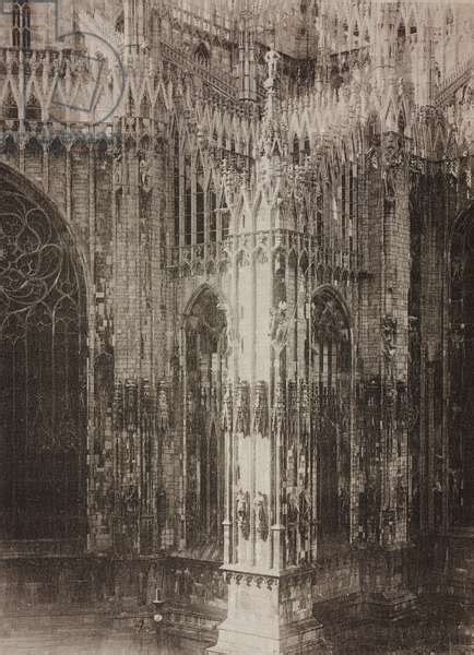 Image Of Apse And Spire Known As Carelli Spire Illustration From Milan