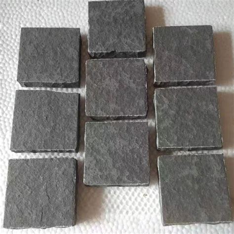 Black Basalt Granite Paving Stone On Net SHIHUI STONE