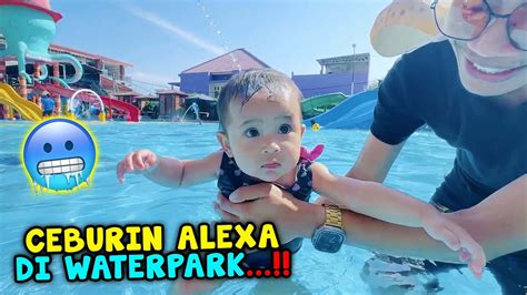 Prank Ceburin Alexa Di Waterpark Terbesar Di Malang Gak Tega Sampai