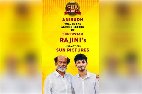 Anirudh Ravichander to compose music for Rajinikanth’s next flick