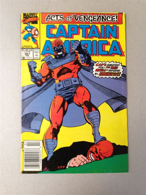 Swapmeet - Captain America Acts Of Vengeance Comic Book #367