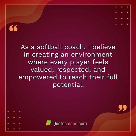 Softball Coach Quotes - Quotesmoon