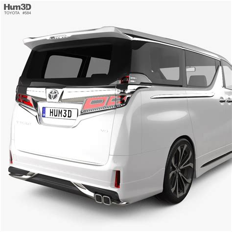 Toyota Vellfire ZG Modellista Type A 2022 3Dモデル 乗り物 on Hum3D