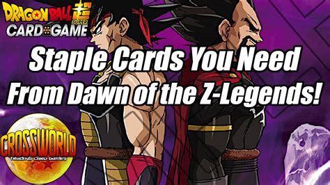 Staple Cards You Need From Dawn Of The Z Legends Dragon Ball Super