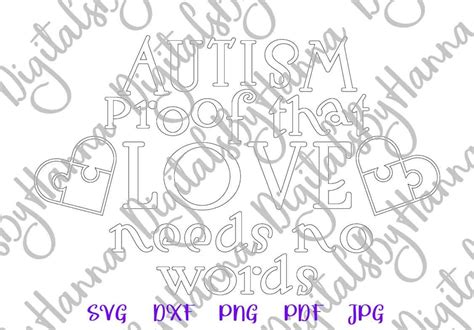 Autist Svg Files For Cricut Autism Awareness Letter Tee Quotes Etsy