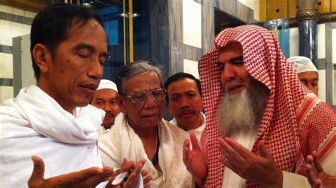 Umrah Ini Pesan Guru Besar Darul Hadits Masjidil Haram Pada Jokowi