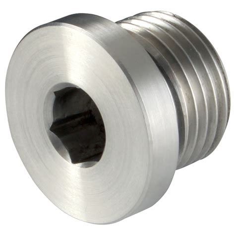 Blanking Plugs Threaded Metric M X Stainless Steel Din