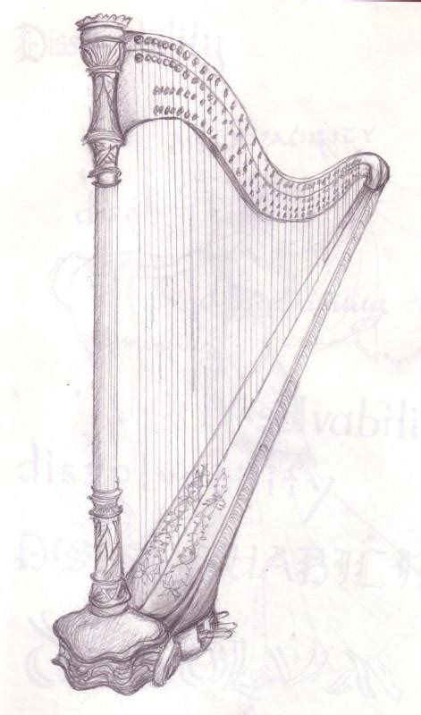 Harp By Sirithroslirenel On Deviantart