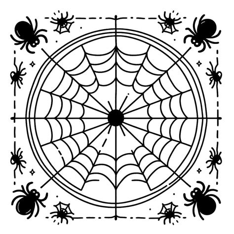 Desenhos De Teias De Aranha Para Colorir E Imprimir Colorironline