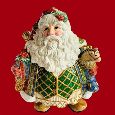 Mercari Your Marketplace Santa Cookie Jar Fitz And Floyd Christmas