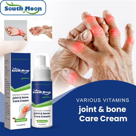 South Moon Joint And Bone Care Cream Various Vitamins Bee Venom Therapy Cream Relief Knee Muscle