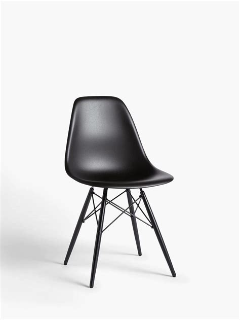 Vitra Eames DSW Side Chair Black Maple Leg Forest Eames Dsw Eames