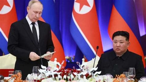 Putin e Kim Jong un trocam presentes durante encontro amigável na