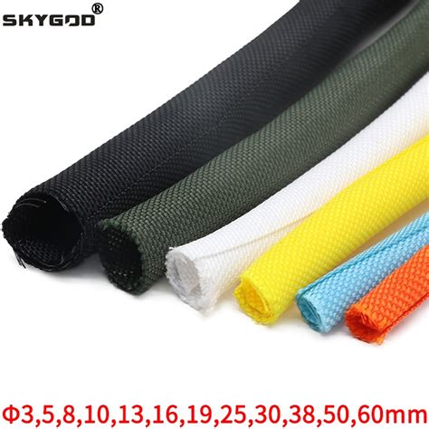 M Self Closing Pet Expandable Braided Sleeve Self Closed Flexible