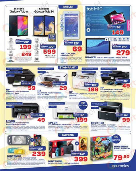 Volantino Euronics I Magnifici 10 24 Ott 6 Nov Offerte Speciali