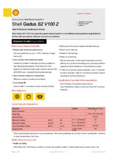 Shell Gadus S V Shell Gadus S V Pdf Pdf Pro