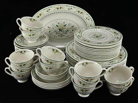 Sold Price Vintage Royal Doulton Provencal Dinnerware China August 4