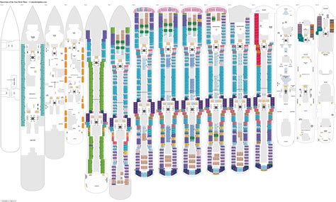 royal caribbean harmony of the seas deck plan 4