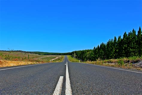 Banco De Imagens Horizonte Rodovia Asfalto Estrada De Terra Faixa