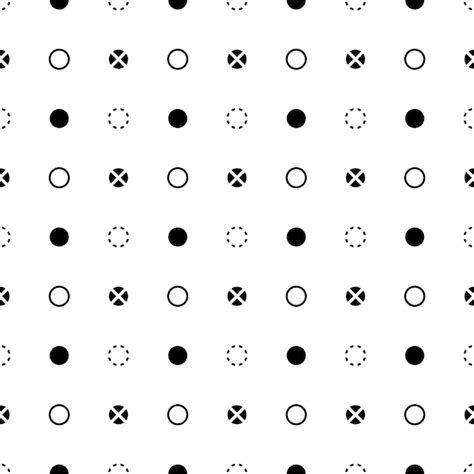 Premium Vector | Seamless circle dot pattern