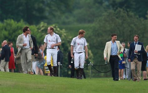 Princes William And Harry Play Polo In The Audi Polo Challenge At Coworth Park In Berkshire On