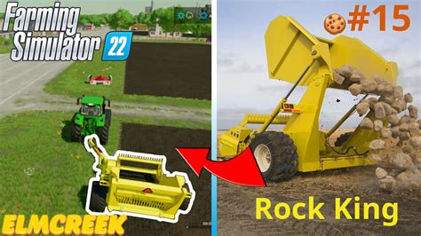 🚜 Using The Rock King Stones Ep 15 🍪 Baking Cakes Elmcreek ️ Farming