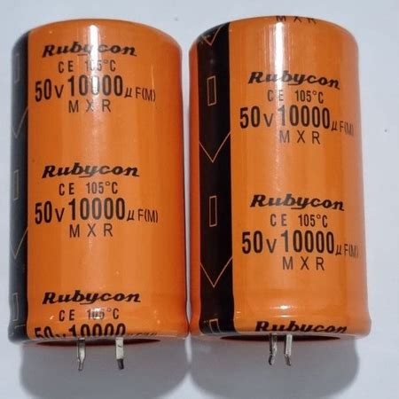 Jual Elco Kapasitor Rubycon 10000 50v Shopee Indonesia