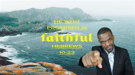 A Persevering Faith Hebrews 10 23 26 YouTube