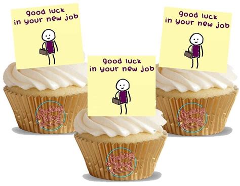 6 Good Luck In Your New Job Cupcakes Photo - Good Luck in Your New Job Quotes, Good Luck in Your ...