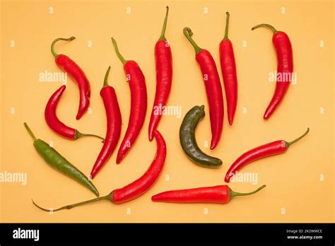 Spicy Hot Red Chili Peppers Stock Photo Alamy