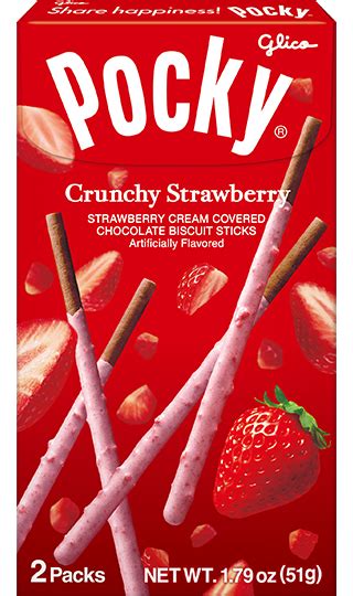 Pocky Crunchy StrawberryEZAKI GLICO Pocky