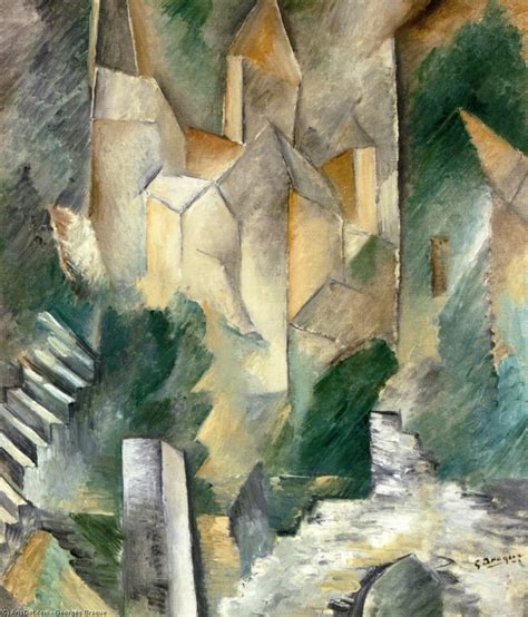 MI PINACOTECA Cubismo Analítico GEORGES BRAQUE 1907 1909