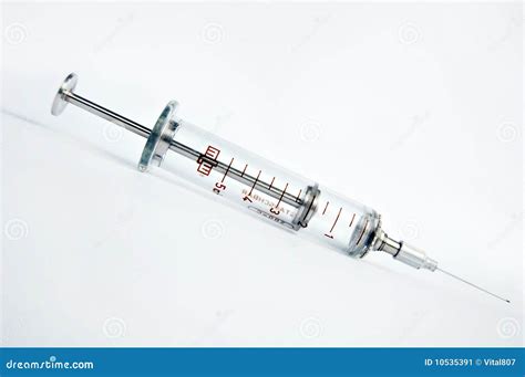 Hypodermic Needle Stock Image Image Of Pharmacology 10535391