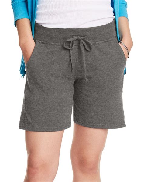 Hanes Womens Jersey Shorts Style Ho9264