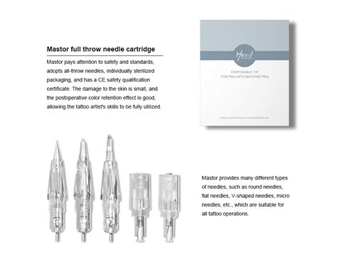 Mastor Disposable Sterilized Needles Professional Medical Cartridge