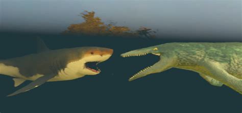 Megalodon vs Mosasaurus by kongzillarex619 on DeviantArt