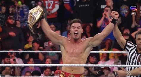 Theory Wins Wwe United States Championship