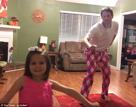 Father And Daughter Duo Bust Some Moves To Justin Timberlakes New Hit In Video Daily Mail Online