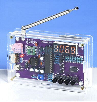 FM Radio DIY Kit RDA5807S FM Radio Receiver 87MHz 108MHz Frequency