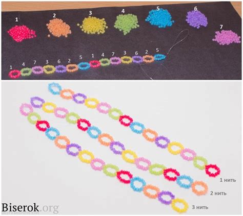 How To Diy Rainbow Color Woven Beaded Bracelet